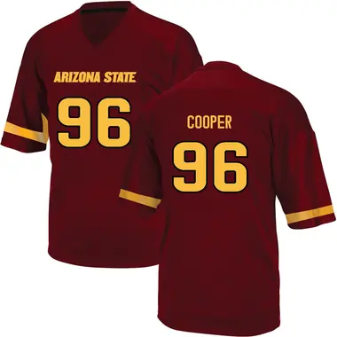 Anthonie Cooper Men's Arizona State Sun Devils Maroon Football College Jersey - Game