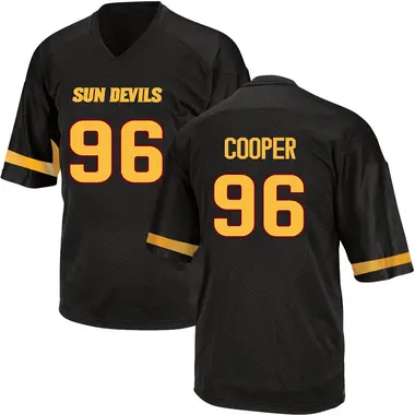 Black Anthonie Cooper Youth Arizona State Sun Devils Football College Jersey - Game