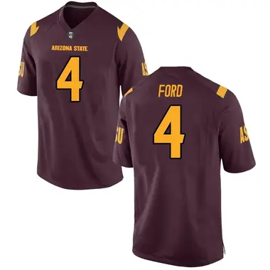 Demetries Ford Men's Arizona State Sun Devils Maroon Football College Jersey - Game