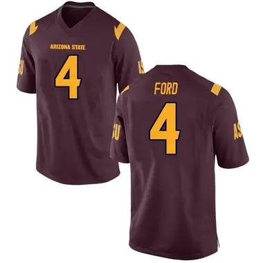 Demetries Ford Men's Arizona State Sun Devils Maroon Football College Jersey - Replica